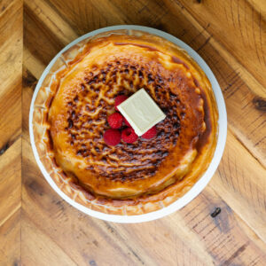 Blanc & Berry burnt Basque cheesecake
